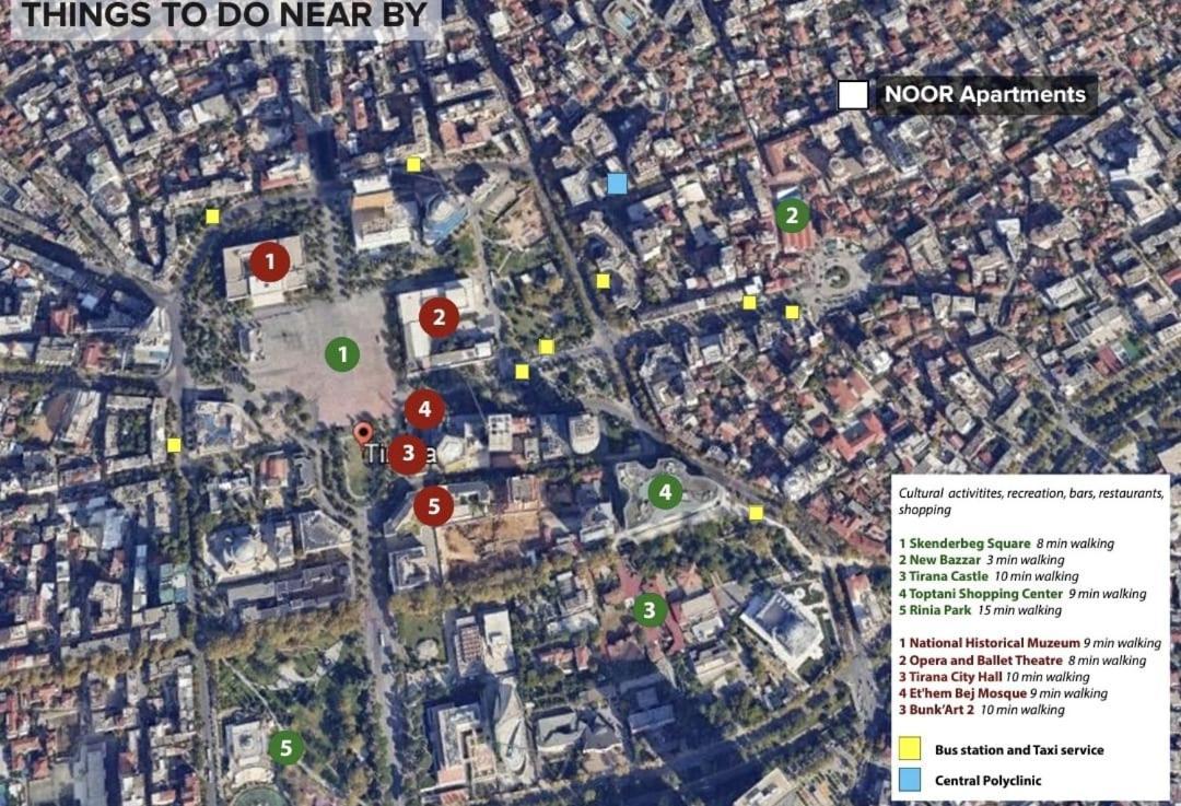 Noor Apartments Tirana Extérieur photo